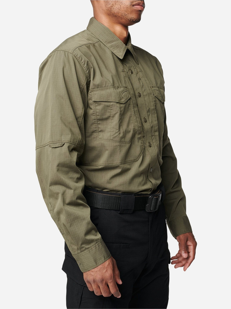 Рубашка тактическая 5.11 Tactical Stryke Long Sleeve Shirt 72399-186 M Ranger Green (2000980465644) - изображение 2