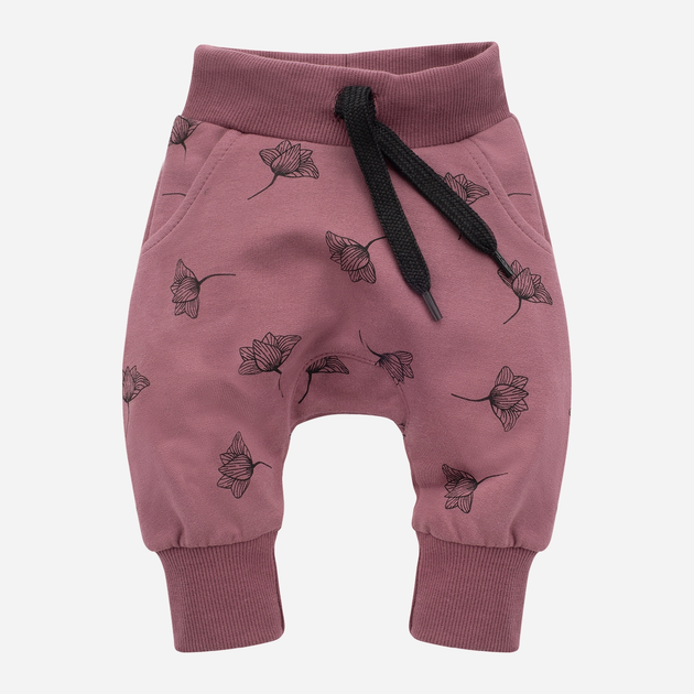 Spodnie dziecięce dla dziewczynki Pinokio Magic Vibes Joggers 80 cm Fioletowe (5901033296512) - obraz 1