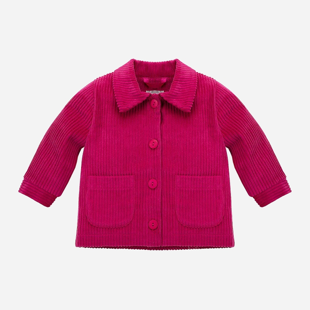 Куртка демісезонна дитяча Pinokio Romantic Jacket 86 см Fuschia (5901033288500) - зображення 1