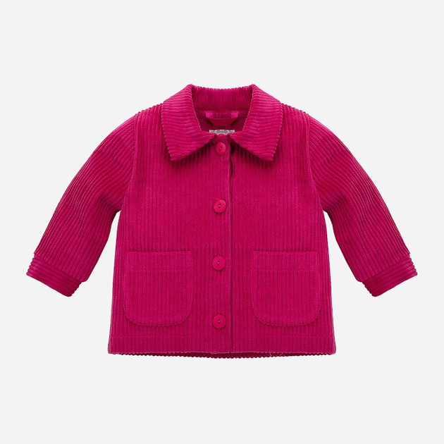 Куртка демісезонна дитяча Pinokio Romantic Jacket 104 см Fuschia (5901033288531) - зображення 1