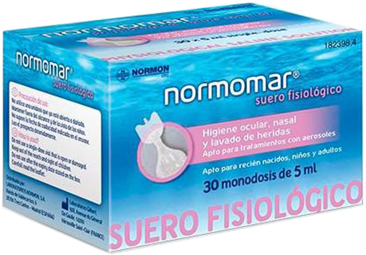 Жидкость Normon Normomar Suero Fisiologico 30 х 5 мл (8435232335934) - изображение 1