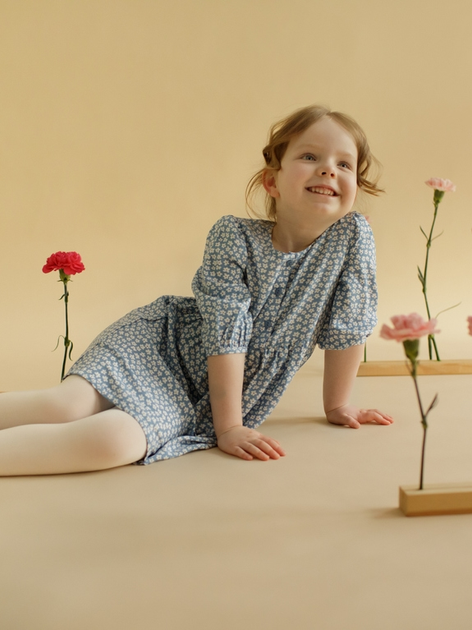 Дитяча сукня для дівчинки Pinokio Lilian Dress 80 см Синя (5901033306761) - зображення 2