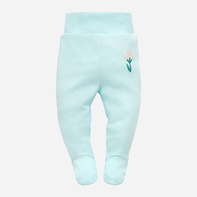 Повзунки Pinokio Lilian Sleeppants 74-76 см Mint (5901033306549) - зображення 1