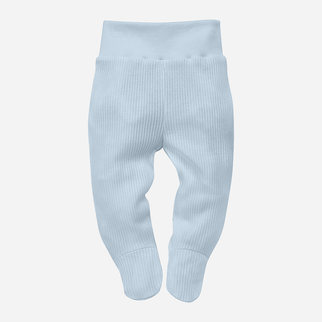 Повзунки Pinokio Lovely Day Babyblue Sleeppants 50 см Blue Stripe (5901033311680) - зображення 1