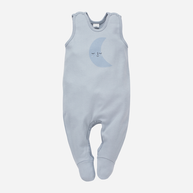Напівкомбінезон дитячий Pinokio Hello Sleepsuit 50 см Blue (5901033292408) - зображення 1