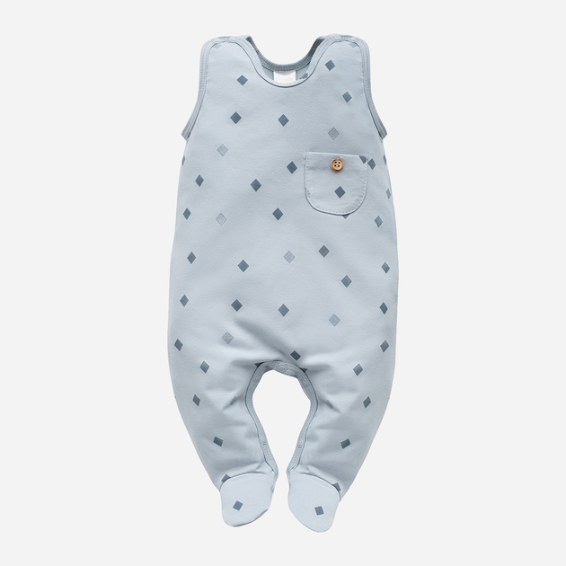 Напівкомбінезон дитячий Pinokio Charlie Sleepsuit 68-74 см Blue (5901033293160) - зображення 1