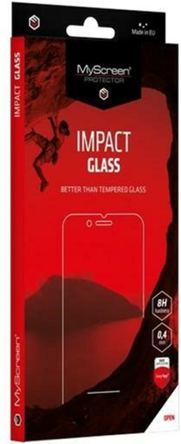 Szkło ochronne MyScreen ImpactGLASS do Samsung Galaxy S22+ czarne (5904433211130) - obraz 1