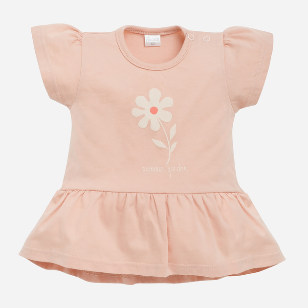 Tunika dziecięca dla dziewczynki Pinokio Summer Garden Tunic Shortsleeve 74-76 cm Różowa (5901033302367) - obraz 1