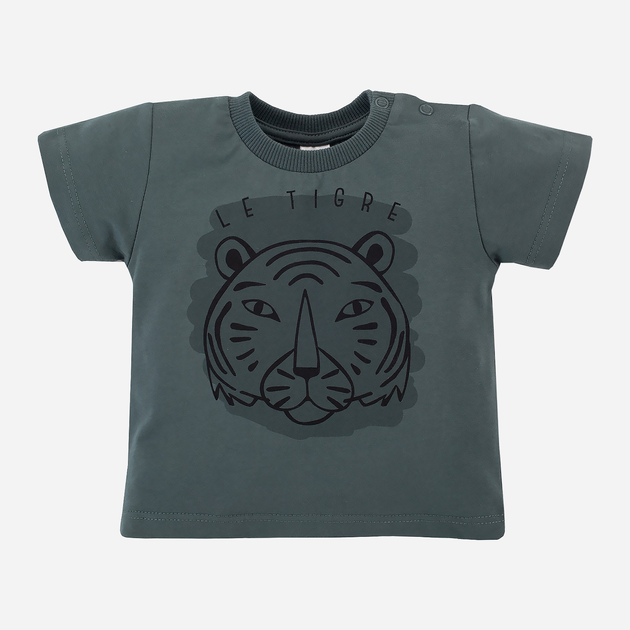 T-shirt chłopięcy Pinokio Le Tigre 80 cm Zielony (5901033279997) - obraz 1