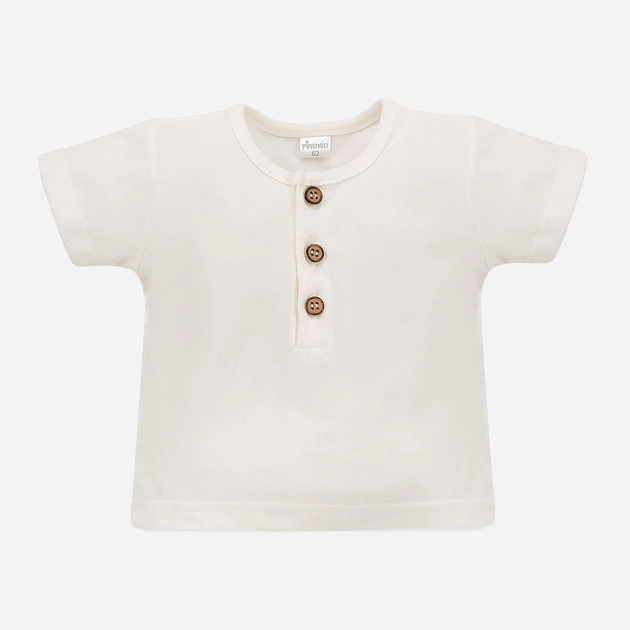 Koszulka dziecięca Pinokio Free Soul T-Shirt 68-74 cm Ecru (5901033286018) - obraz 1
