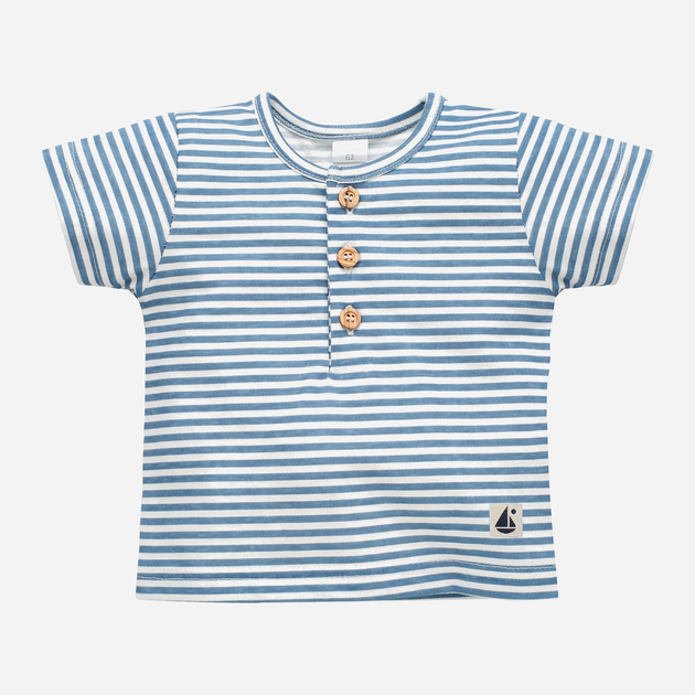 Футболка дитяча Pinokio Sailor T-shirt 62 см Ecru (5901033304194) - зображення 1