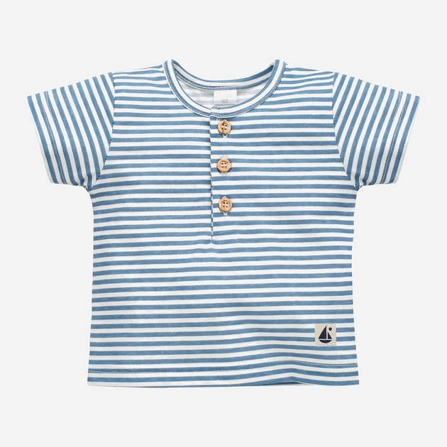 Футболка дитяча Pinokio Sailor T-shirt 80 см Ecru (5901033304224) - зображення 1