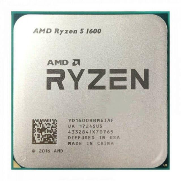 Процесор AMD Ryzen 5 1600 AF (YD1600BBM6IAF) (Socket AM4, 12T, 3.6 ГГц ...
