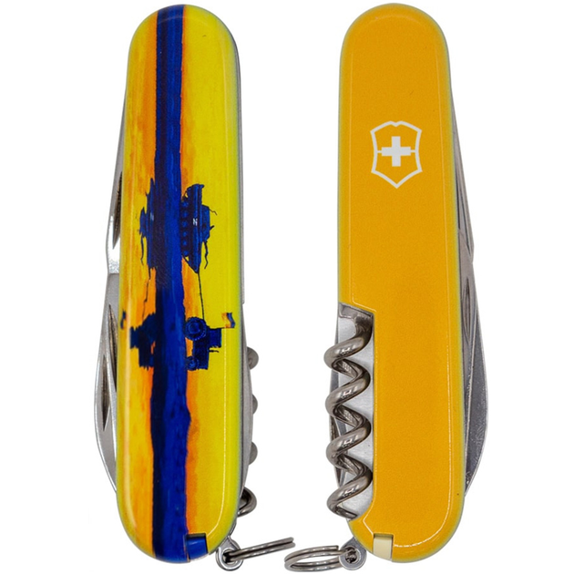 Нож Victorinox Huntsman Ukraine 1.3713.3_T3110p - изображение 1