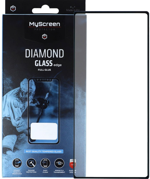 Захисне скло MyScreen Diamond Glass Edge Full Glue для Google Pixel 6a (5904433213240) - зображення 1
