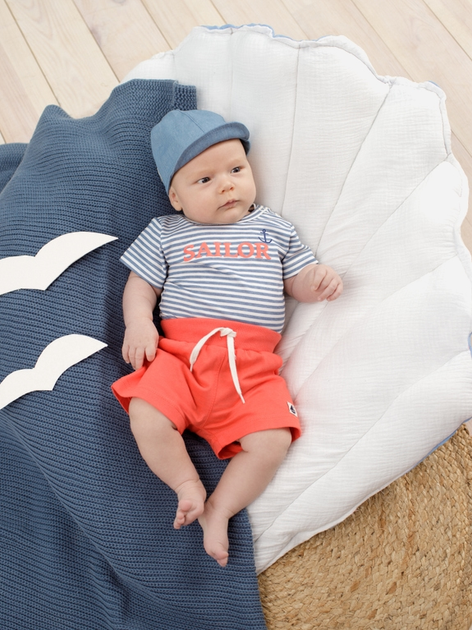 Дитячі шорти для хлопчика Pinokio Sailor Shorts 122-124 см Червоні (5901033303630) - зображення 4