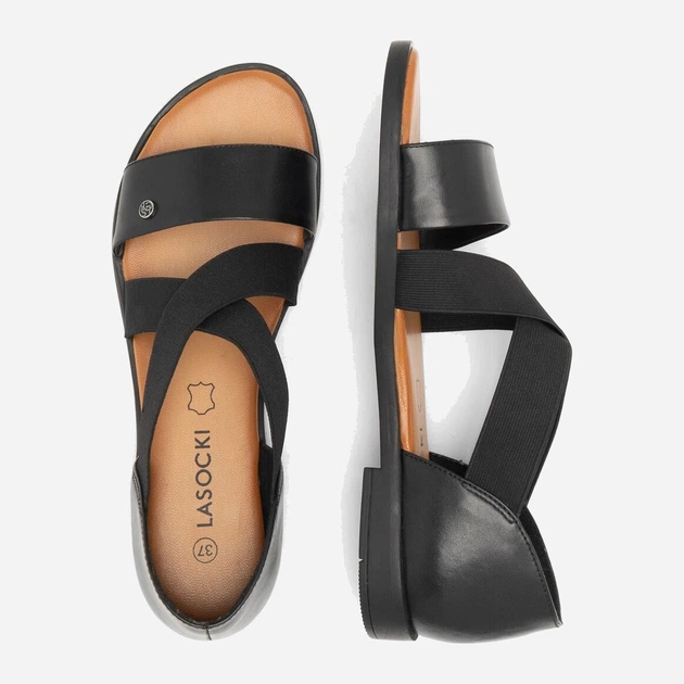 Жіночі босоніжки Lasocki FOXI WI16-FOXI-56 40 Чорні (5904862820064) - зображення 4