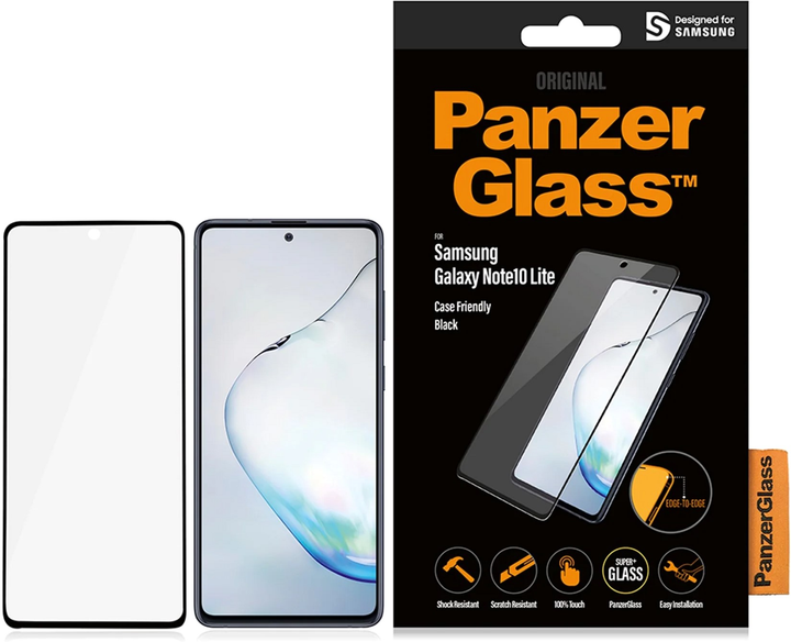 Захисне скло Panzer Glass E2E Super Plus для Samsung Galaxy Note 10 Lite (5711724072116) - зображення 1