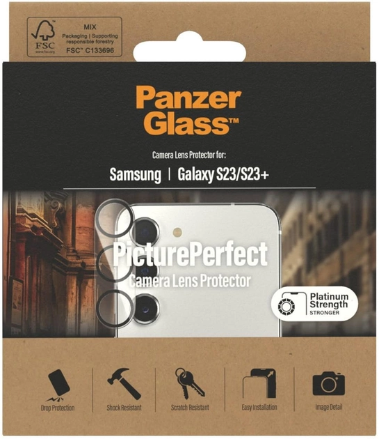 Szkło hartowane Panzer Glass Picture Perfect do Samsung Galaxy S23 (5711724004391) - obraz 2