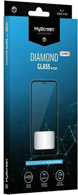 Szkło ochronne MyScreen Diamond Glass Edge Lite FG do Vivo Y11s/Y12s/Y12A/Y15s Black (5901924998327) - obraz 1