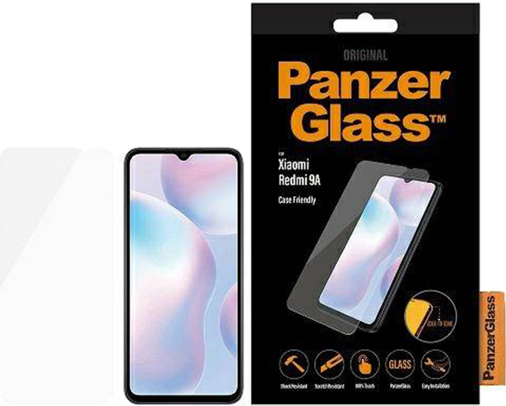 Szkło hartowane Panzer Glass E2E Regular do Xiaomi Redmi 9A (5711724080326) - obraz 1
