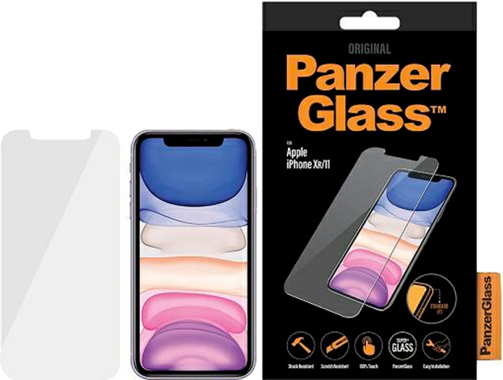Szkło hartowane Panzer Glass Standard Super+ do Apple iPhone Xr/11 (5711724026621) - obraz 1