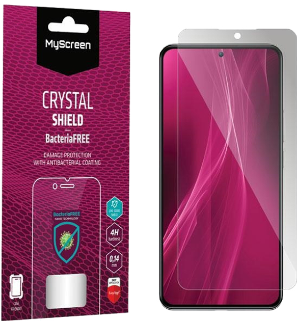 Folia ochronna MyScreen MS CRYSTAL BacteriaFREE do Apple iPhone 13 Pro Max 6.7" (5904433205559) - obraz 1