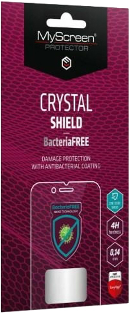 Folia ochronna MyScreen MS CRYSTAL BacteriaFREE do Samsung Galaxy A34 5G SM-A346 (5904433225236) - obraz 1