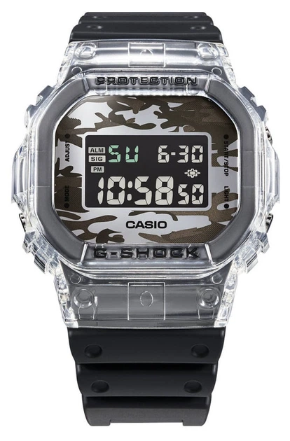 Мужские часы CASIO G-Shock DW-5600SKC-1 - Фото 3 Мужские часы CASIO G-Shock DW-5600SKC-1 - изображение 3