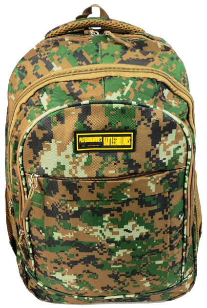 Міський рюкзак в стилі мілітарі Battlegrounds 30x43x19 см Зелений 000221731 - зображення 2