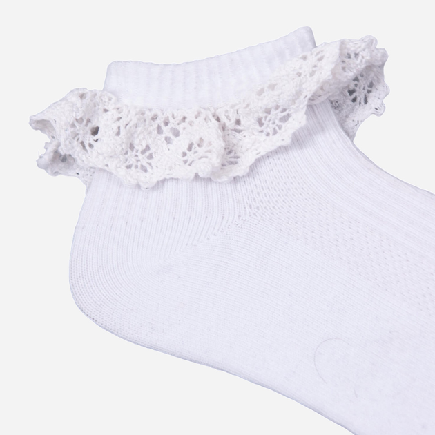 Набір дитячих шкарпеток Yoclub 3 шт SKA-0122G-010J-001 3-6 months Білий (5903999444624) - зображення 2
