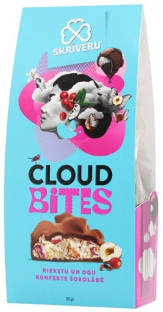 Цукерки Skriveru Gotina ягідно-горіхові Gloud Bites 130 г ...