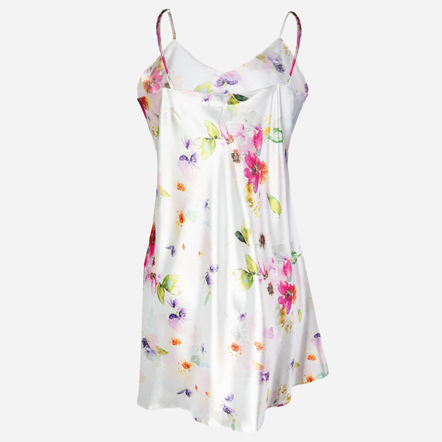Нічна сорочка жіноча DKaren Slip Flowers XS Flower Pattern No. 10 (5903251423589) - зображення 4