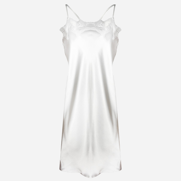 Koszula nocna damska DKaren Slip Gloria XS Jasny ecru (5902230021778) - obraz 3
