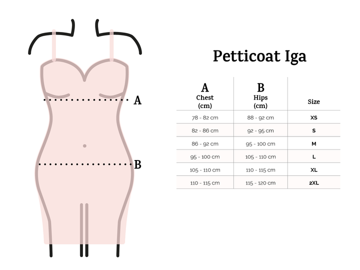 Koszula nocna DKaren Slip Iga XL Powder (5900652529421) - obraz 2