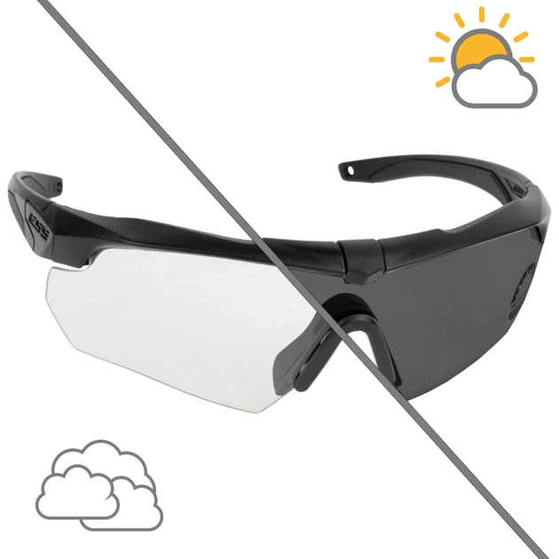 Баллистические очки ESS Crossbow с фотохромной линзой 2000000134062 - изображение 2