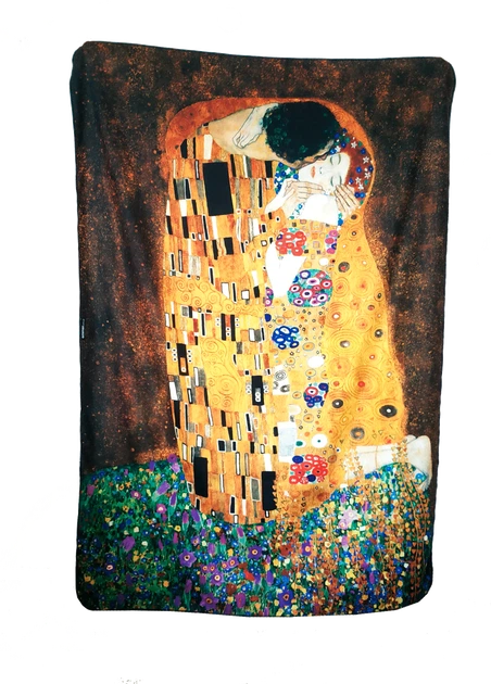 Плед Emmer Климт Поцілунок 140*180 - изображение 4