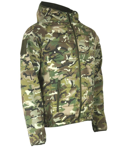 Куртка мужская тактическая KOMBAT UK военная с липучками под шевроны ВСУ Venom L TR_kb-vj-btp-l - изображение 2