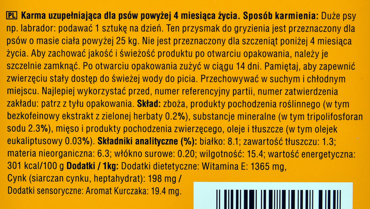 Przysmak dla psa Pedigree Denta Stix Fresh 4 x 270 g (5010394001601) - obraz 3