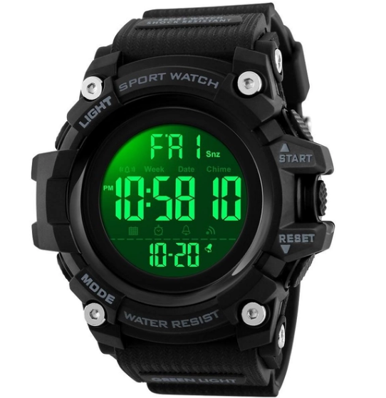 Годинник наручний Skmei 1384BK Black - зображення 2