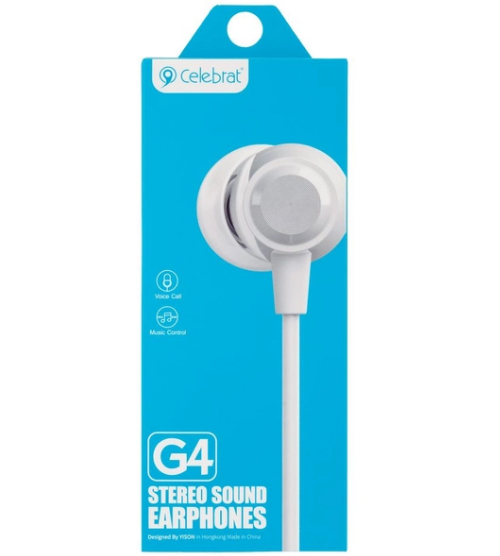 Наушники Celebrat G4 White - изображение 2