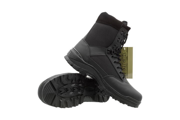 Ботинки тактические Mil-Tec Tactical boots black на молнии Германия 42 (69153600) - изображение 1