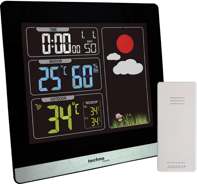 Метеостанция Technoline WS6448 Black – фото, отзывы, характеристики в ...