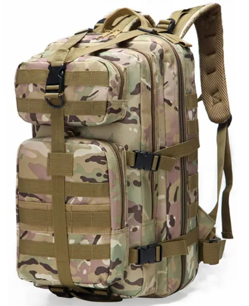 Рюкзак военный тактический штурмовой MHZ Molle Assault A10 35 л, камуфляж - изображение 1