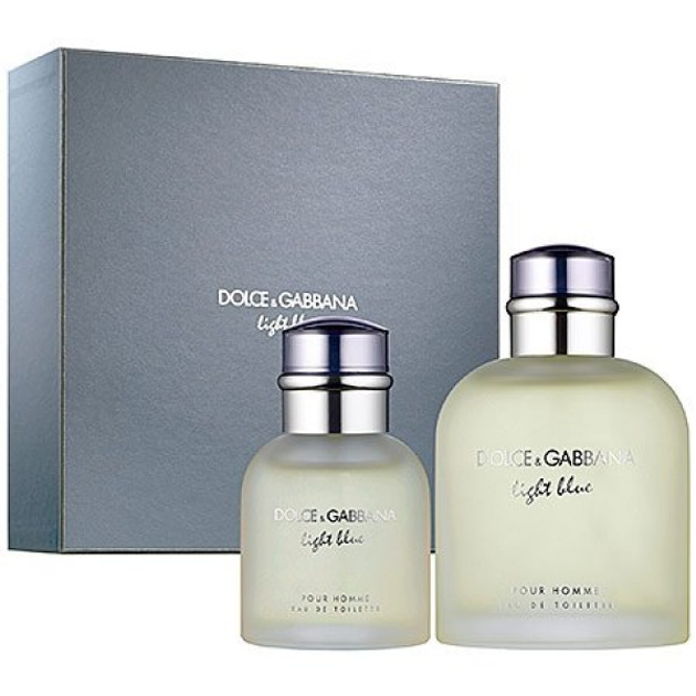 light blue cologne gift set