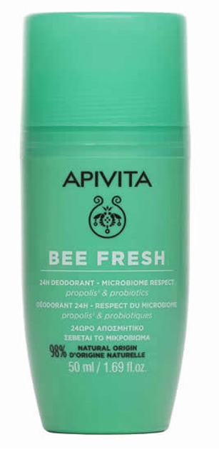 Dezodorant Apivita Bee Fresh 24H 50 ml (5201279086466) - obraz 1