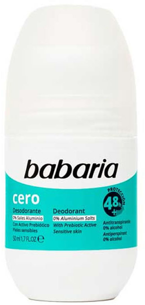 Дезодорант Babaria Roll On Cero 50 мл (8410412280174) - зображення 1