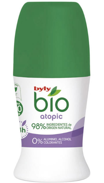 Dezodorant Byly Bio Natural 0% Atopic Desdorant Roll-On 50 ml (8411104045118) - obraz 1