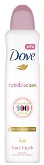 Dezodorant Dove Invisible Care Floral Touch 250 ml (8710447244647) - obraz 1