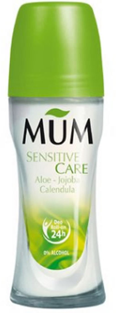 Dezodorant Mum Roll On Sensitive Care Aloe Vera 50 ml (7614700005451) - obraz 1